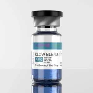 KLOW BLEND 80mg UK is a high-purity, research-grade multi-peptide blend supplied as a lyophilised powder for laboratory applications only.