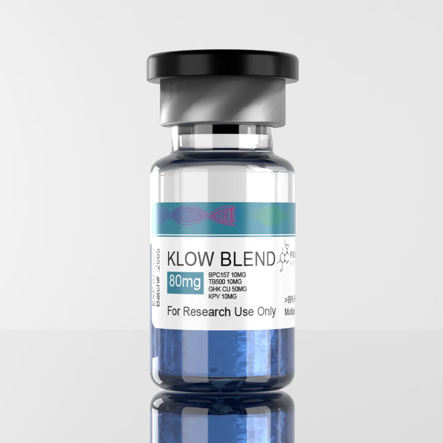 KLOW BLEND 80mg UK is a high-purity, research-grade multi-peptide blend supplied as a lyophilised powder for laboratory applications only.