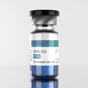 GHK-Cu 50mg UK is a high-purity, research-grade copper-bound tripeptide supplied as a lyophilised powder for laboratory applications only.